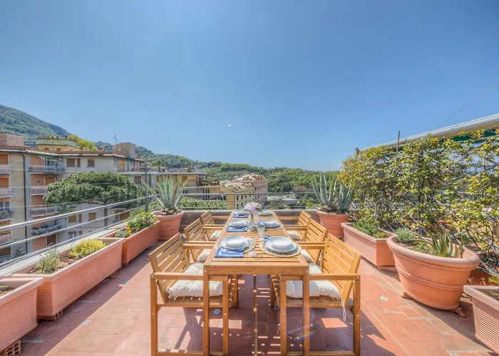 Casa Sole Terrazza Con Vista Mare, Relax E Wifi Apartmán *