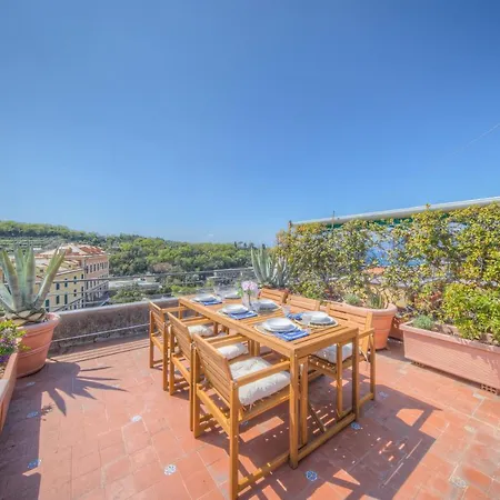 Apartamento Casa Sole Terrazza Con Vista Mare, Relax E Wifi Camogli