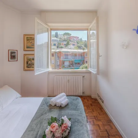 Daire Casa Sole Terrazza Con Vista Mare, Relax E Wifi *